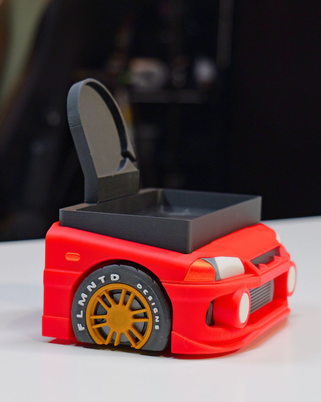 Rally4 - Rally Inspired Desk Organizer with Drawer