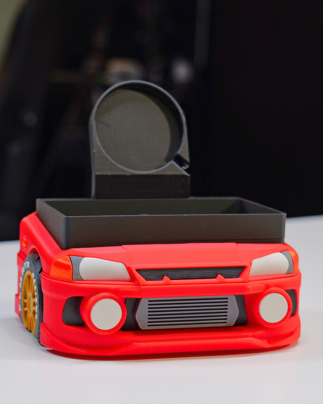 Rally4 - Rally Inspired Desk Organizer with Drawer