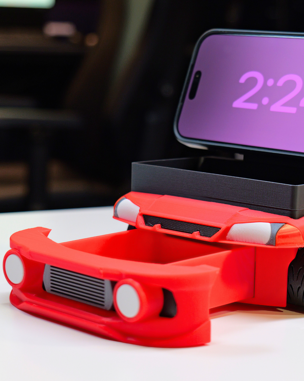 Rally4 - Rally Inspired Desk Organizer with Drawer